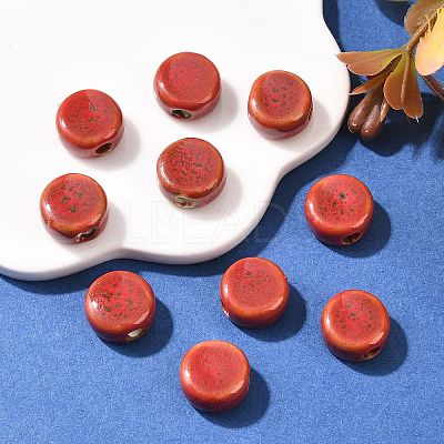 Handmade Porcelain Beads PORC-Q185-12mm-5-1