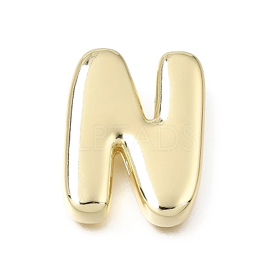 Brass Slide Charms KK-Z163-01G-N-1