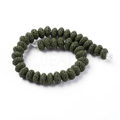 Natural Lava Rock Beads Strands G-F671-01A-12-1