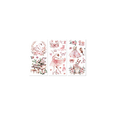 3 Sheets 3 Styles PVC Waterproof Decorative Stickers DIY-WH0404-135-1