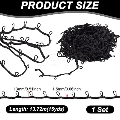 15 Yards Chinlon Elastic Cords EC-GA0001-03-1