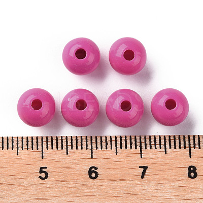 Opaque Acrylic Beads MACR-S370-C8mm-A13-1