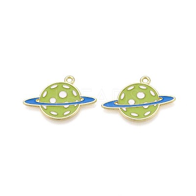 Alloy Enamel Sports Pendants ENAM-T022-75G-1