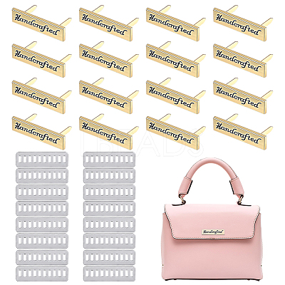 16 Sets Alloy Handcrafted Label DIY-PH0035-74G-1