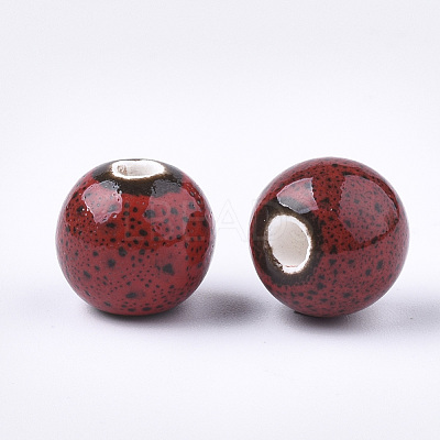 Handmade Porcelain Beads PORC-Q262-01I-1