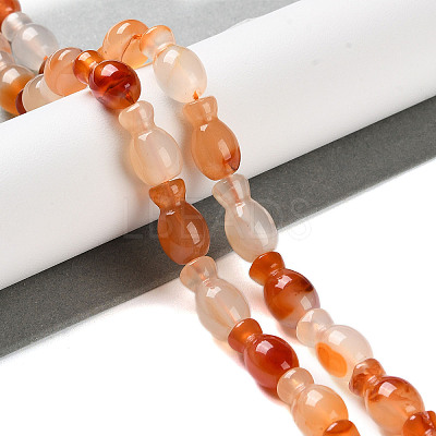 Natural Agate Beads Strands G-H024-E01-01-1