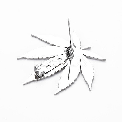 Leaf Brooch JEWB-N007-017P-FF-1