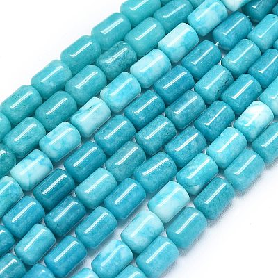 Natural Malaysia Jade Beads Strands G-B165-E06-8x12mm-1