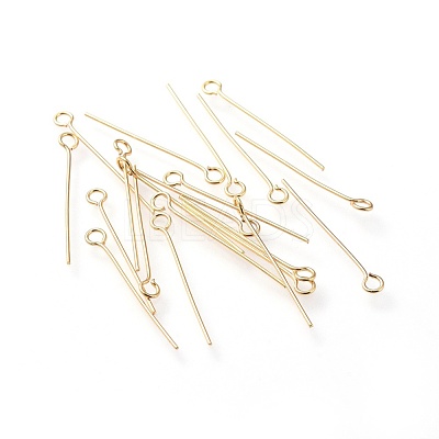 304 Stainless Steel Eye Pins X-STAS-G205-02C-G-1