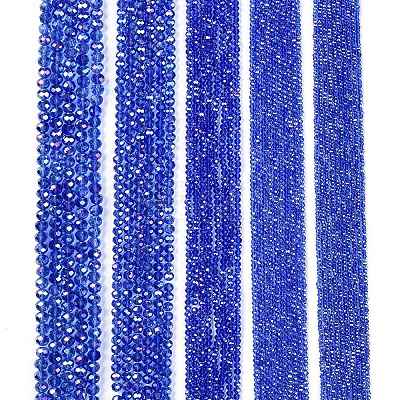 Electroplate Glass Beads Strands LS-EGLA-A044-T2mm-B31-1