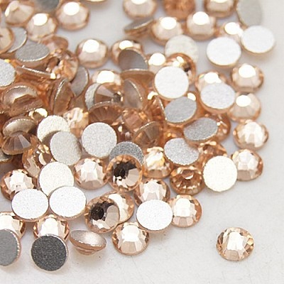 Faceted Glass Flat Back Rhinestone for Nail Art X-RGLA-C002-SS10-362-1