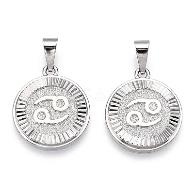 Brass Pendants KK-T070-01P-02-1