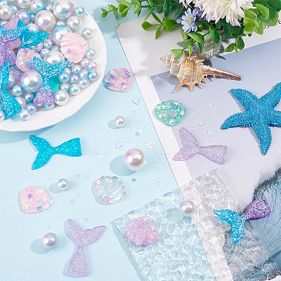 Mermaid Theme Vase Fillers DIY-BC0006-22-1