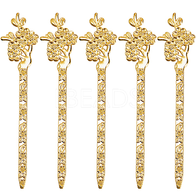 10Pcs Alloy Bookmarks AJEW-SC0003-51G-1