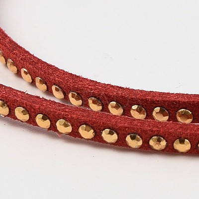 Rivet Faux Suede Cord LW-M002-13-1