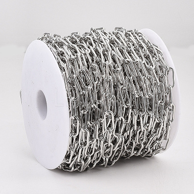Unwelded Iron Paperclip Chains CH-S125-01B-P-1