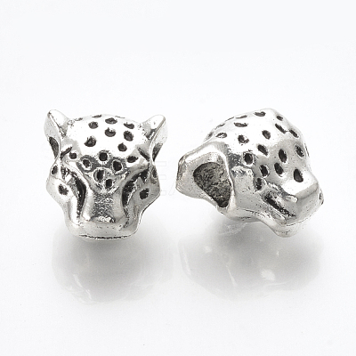 Tibetan Style Alloy European Beads TIBE-T010-33AS-RS-1