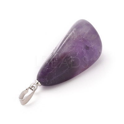 Natural Amethyst Pendants G-k302-B11-1