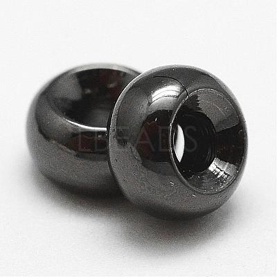 Brass Spacer Beads KK-P056-09B-NR-1