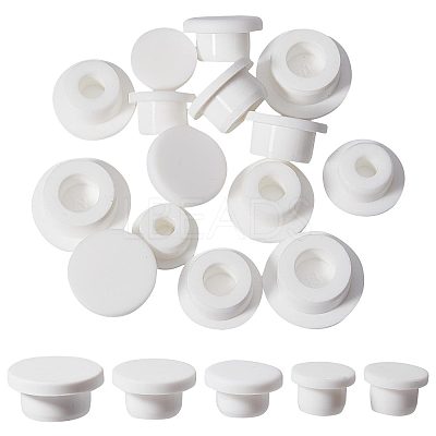 20Pcs 5 Style Silicone Bottle Seal Plug FIND-GF0004-32-1
