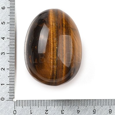 Natural Tiger Eye Palm Stones G-I367-04F-1