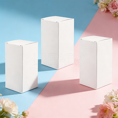 10Pcs Foldable Creative Kraft Paper Box CON-CN0001-26-1