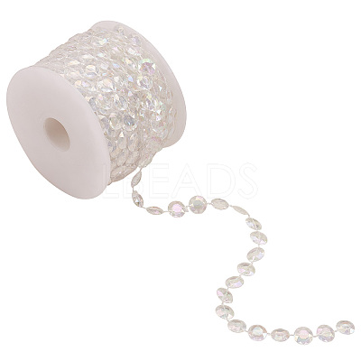 Handmade Plastic Beaded Chains CHC-CJ0001-55-1