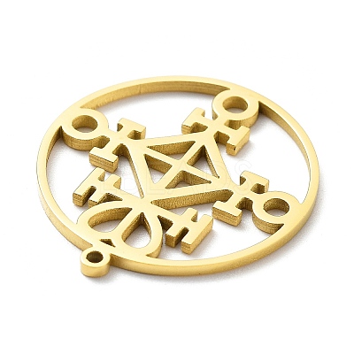 304 Stainless Steel Pendants LS-STAS-D036-09G-1