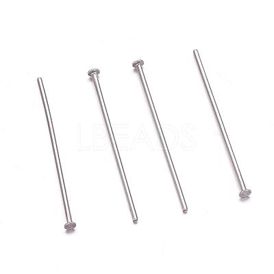 Tarnish Resistant 304 Stainless Steel Flat Head Pins STAS-H358-08C-1