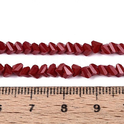 Opaque Glass Beads Strands LS-GLAA-N019-4mm-15-1