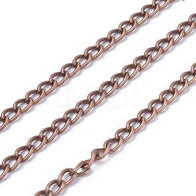 Iron Twisted Chains Curb Chains CHS007Y-01-R-NF-1