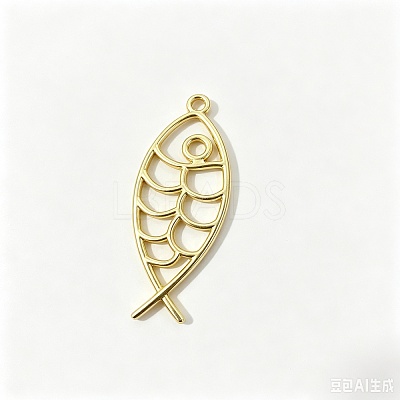 Alloy Big Pendants AL-CBA65B2-02A-G-1