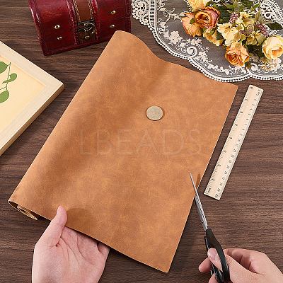 1 Sheet Rectangle PU Leather Fabric DIY-CL0001-51A-1