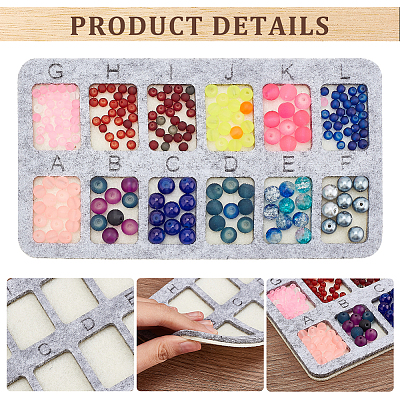 Felt Bead Design Board DIY-WH0419-98H-01-1