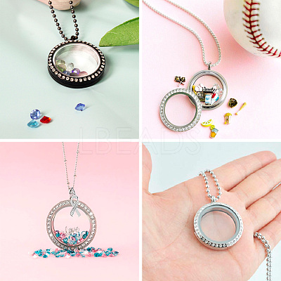 4Pcs 2 Style Alloy Glass Crystal Rhinestone Pendants PALLOY-TA0002-36D-1