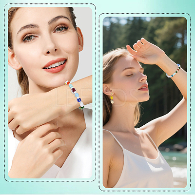 2 Strands Faceted Transparent Glass Cube Beads Strands GLAA-PA0001-39-1