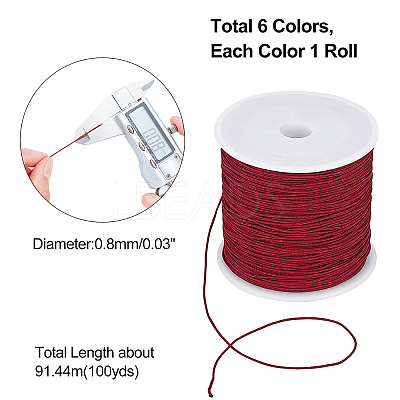 Braided Nylon Thread Nylon String NWIR-PH0001-61B-02-1