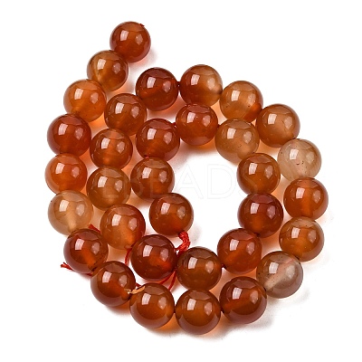 Natural Carnelian Beads Strands G-N0006-12mm-17-1