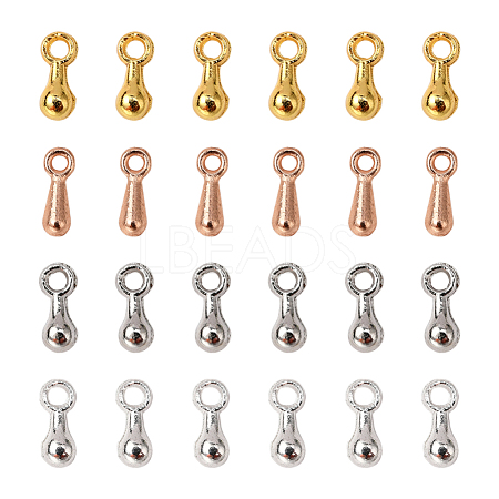 200Pcs 4 Colors Alloy Charms FIND-YW0001-41-1