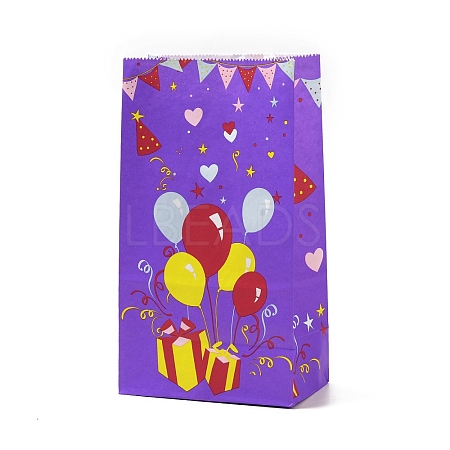 Rectangle Paper Candy Gift Bags ABAG-C002-01C-1