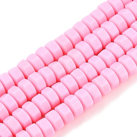 Handmade Polymer Clay Beads Strand CLAY-T021-01F-1