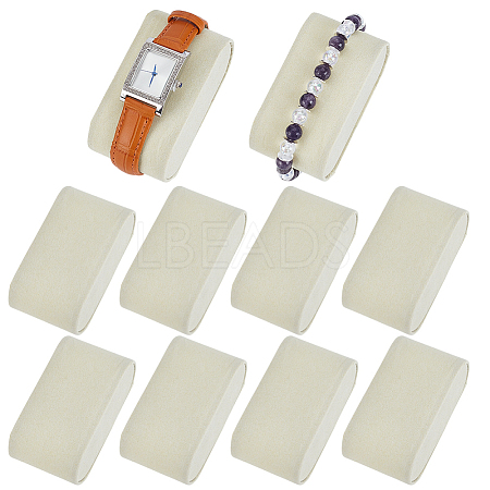 Plastic Covered with Velveteen Bracelet Pillows LS-ODIS-WH0099-88-1