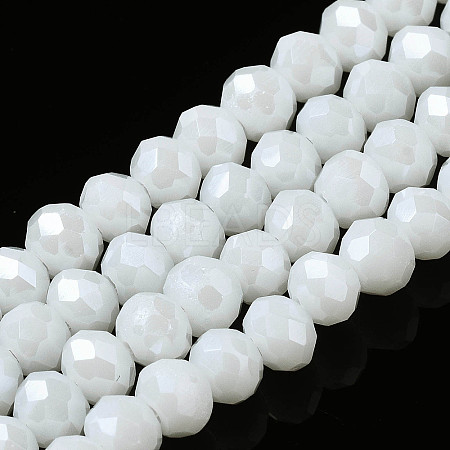 Electroplate Glass Beads Strands LS-EGLA-A034-P6mm-A23-1