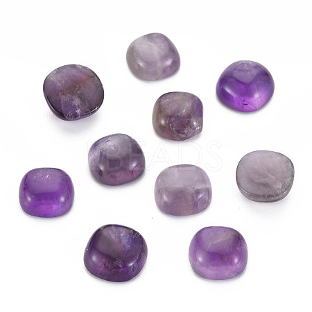 Natural Amethyst Cabochons G-N326-120A-1
