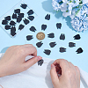 60Pcs Acrylic Buttons BUTT-PH0001-59B-02-3