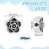 200Pcs Tibetan Style Alloy Beads TIBEB-HY0001-22-2