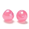 Opaque Acrylic Beads OACR-G012-03-3