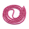 Baking Paint Pearlized Glass Pearl Round Bead Strands HY-Q003-10mm-10-3