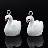 Flocky Resin Pendants RESI-N032-13-3