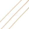 Brass Cable Chains CHC-M023-16G-1